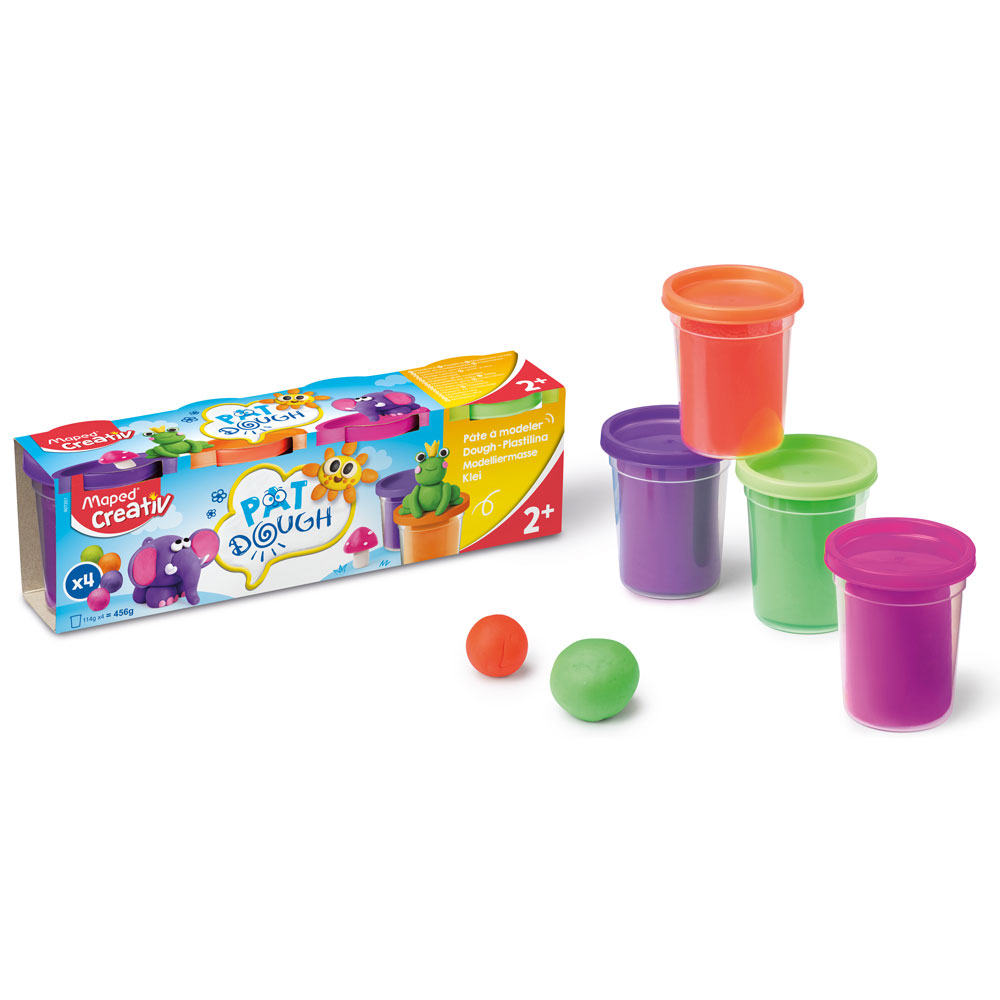 مابيد كريتيف - مجموعة الصلصال 4 قطع