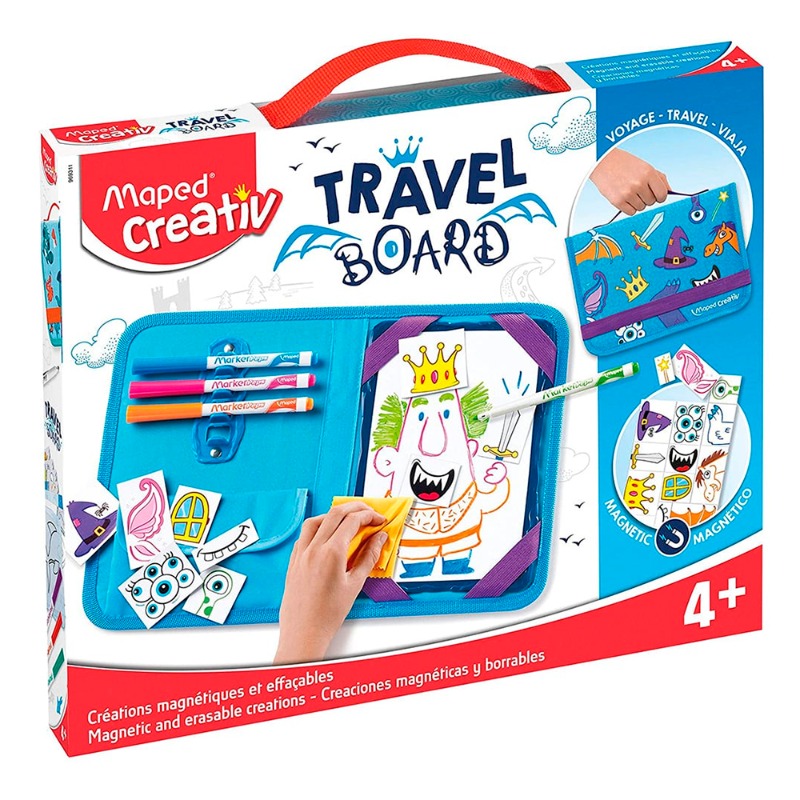 مابيد - حقيبة الرسم والتلوين - مجموعة الأميرة والفارس