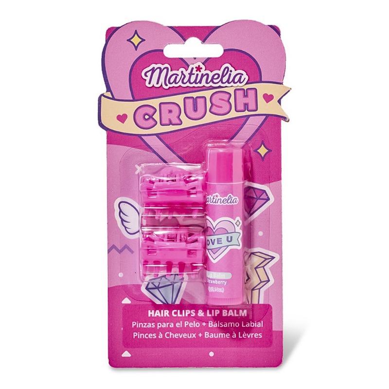 مارتينيليا - دبابيس الشعر ومرطب الشفاه