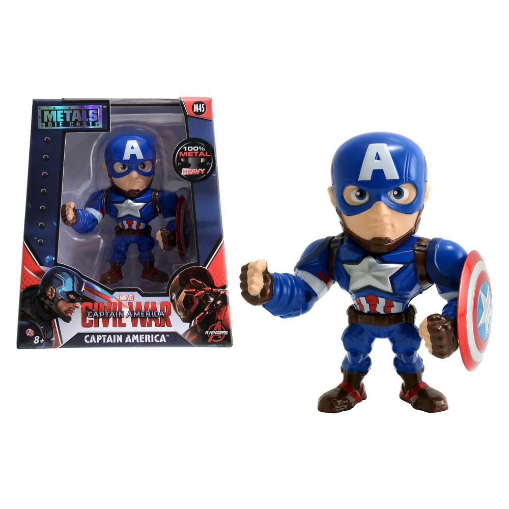 مارفل - شخصية كابتن أمريكا المعدني - حجم صغير