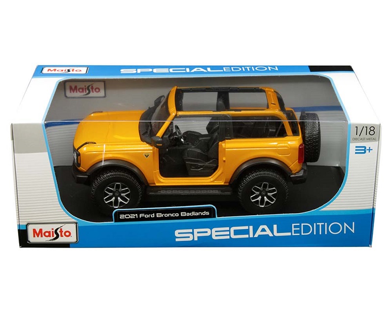 مايستو - سيارة فورد برونكو بادلاندز موديل 2021 لون برتقالي