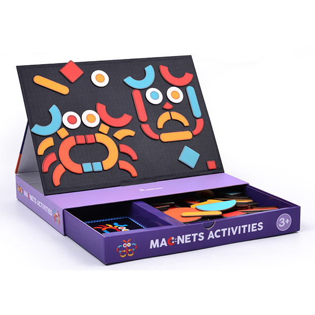ميدير - صندوق الأنشطة المغناطيسية 76 قطعة