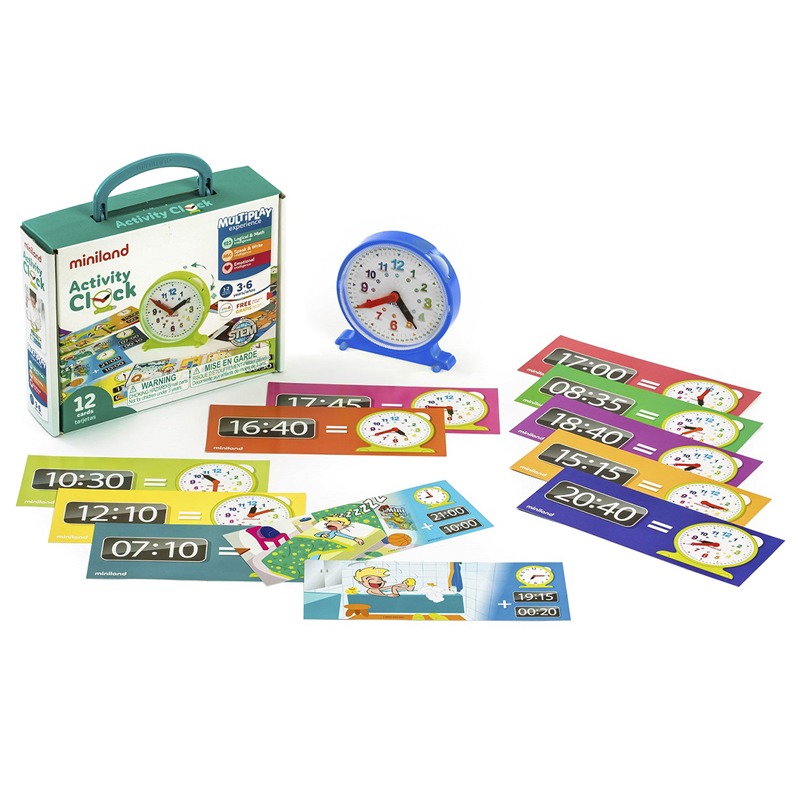 ميني لاند - أنشطة الساعة 12 بطاقة