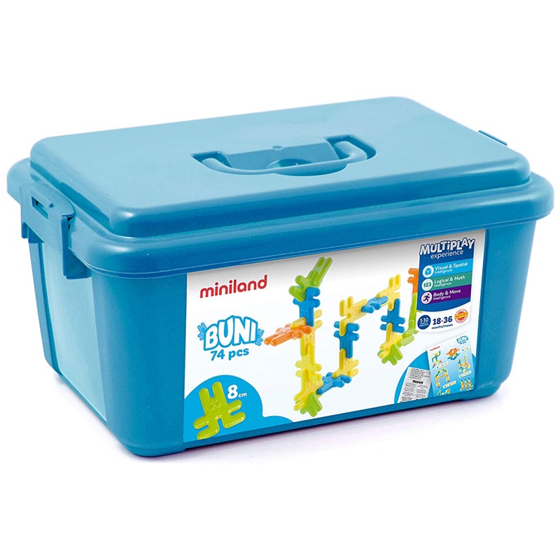 ميني لاند - مجموعة كتل تركيب بوني 74 قطعة
