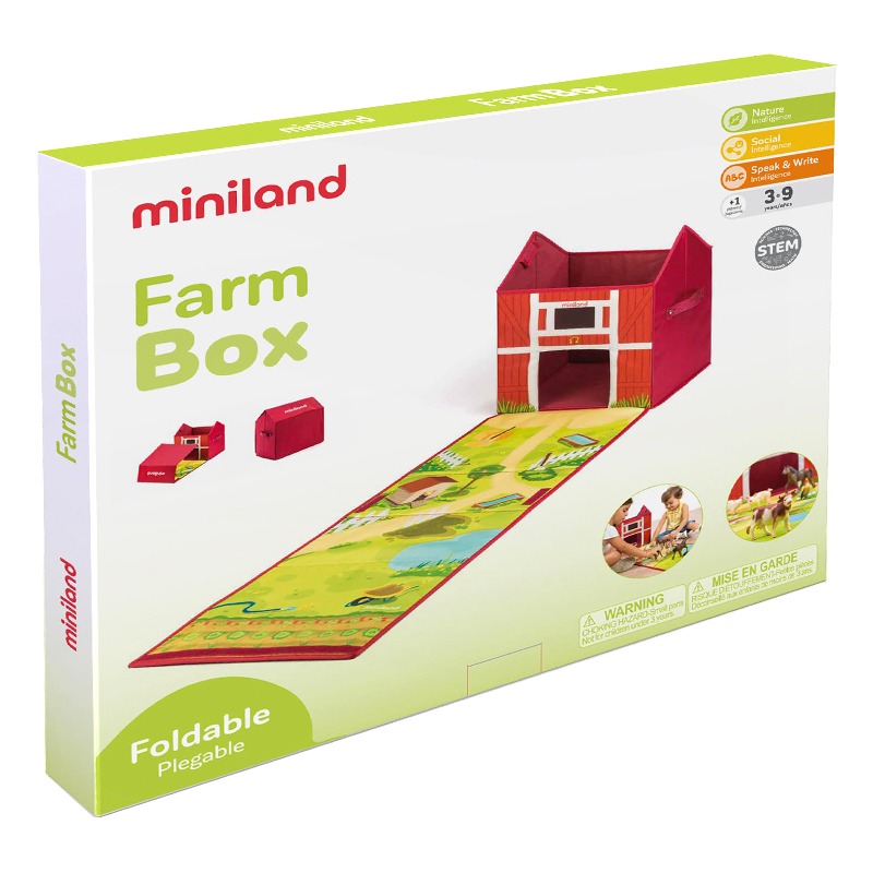 ميني لاند - صندوق اللعب بتصميم المزرعة