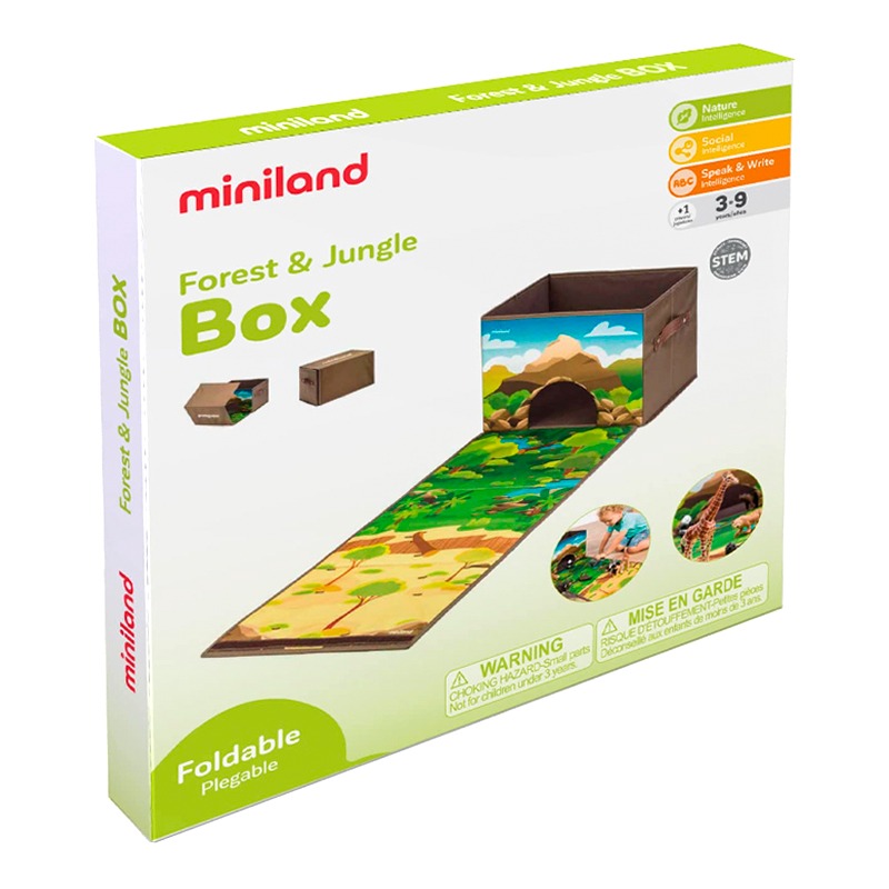 ميني لاند - صندوق اللعب بتصميم الغابة