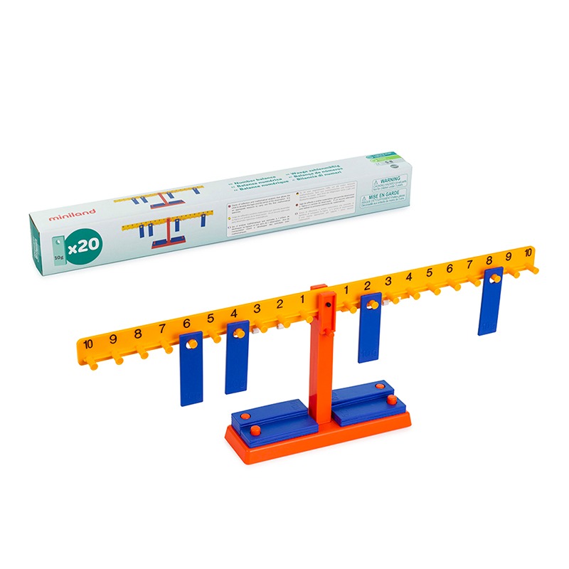 ميني لاند - مجموعة مقياس الأعداد 20 قطعة