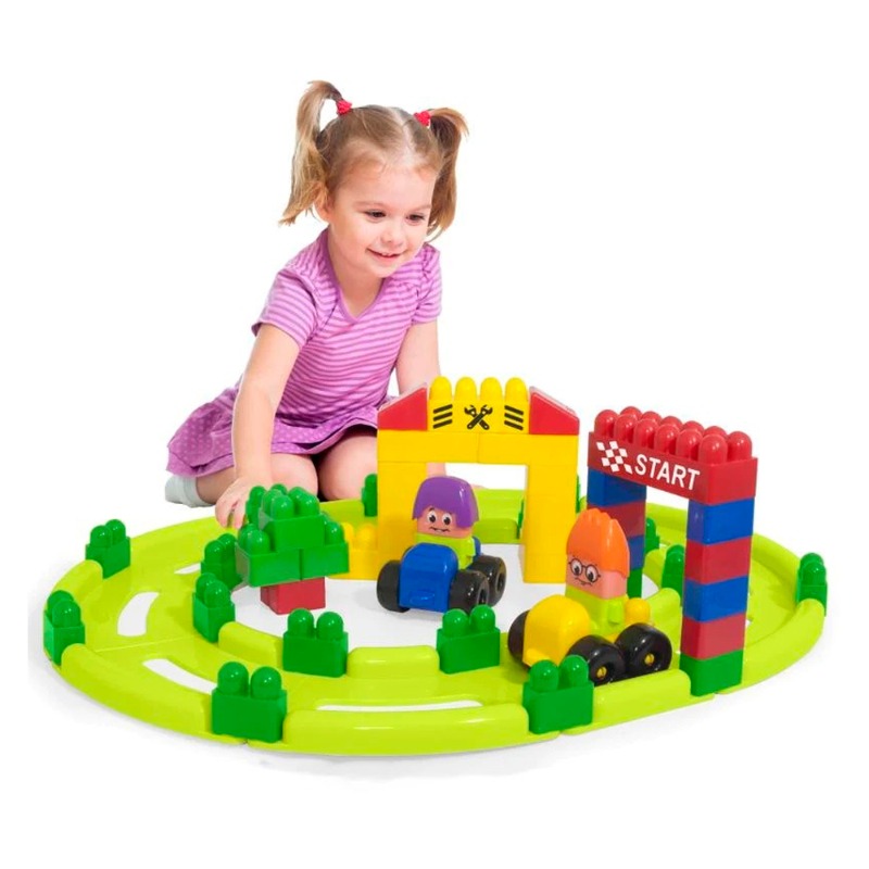 ميني لاند - لعبة مسار السيارات 70 قطعة