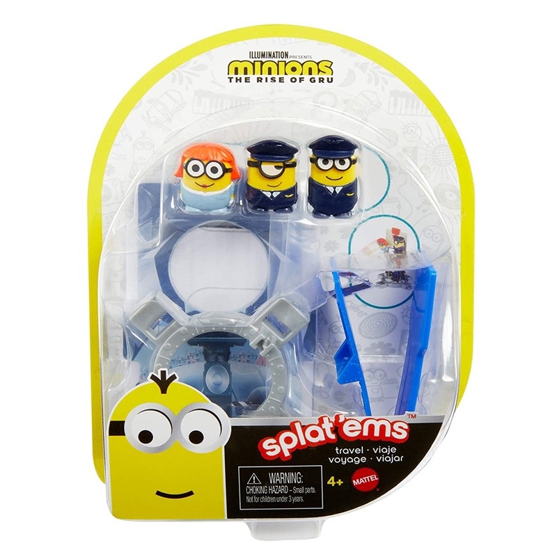 مينيونز - مجموعة لعب شخصيات ذا رايس اوف جرو سبلاتمز - طاقم طيران