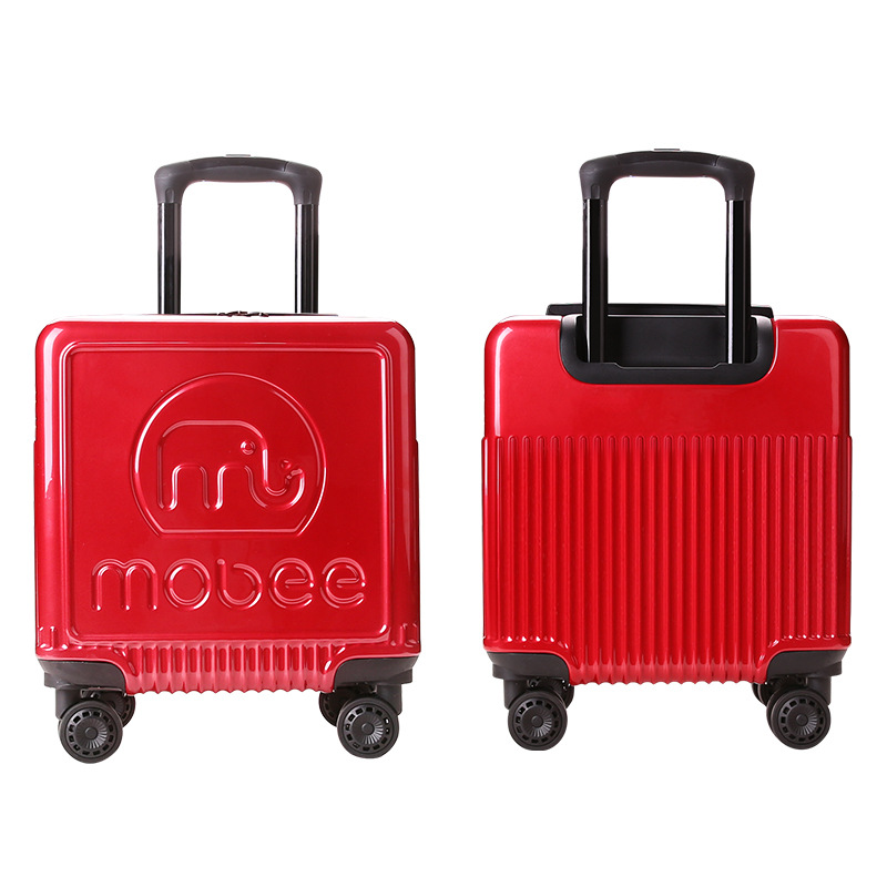 موبي - حقيبة السفر بعجلات للأطفال - لون أحمر