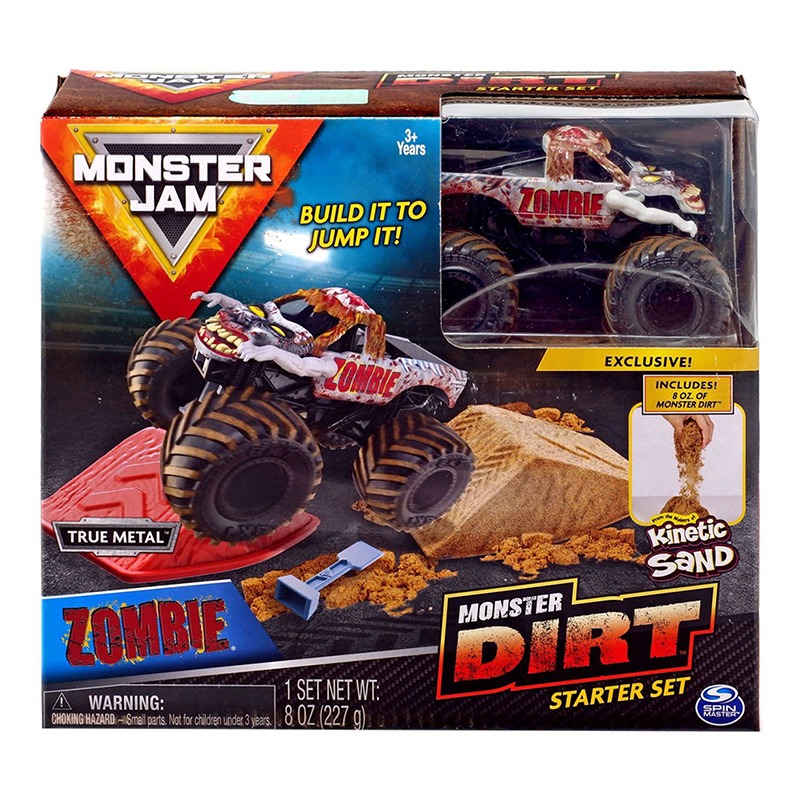 مونستر جام - مجموعة شاحنة الزومبي و الرمل الحركي