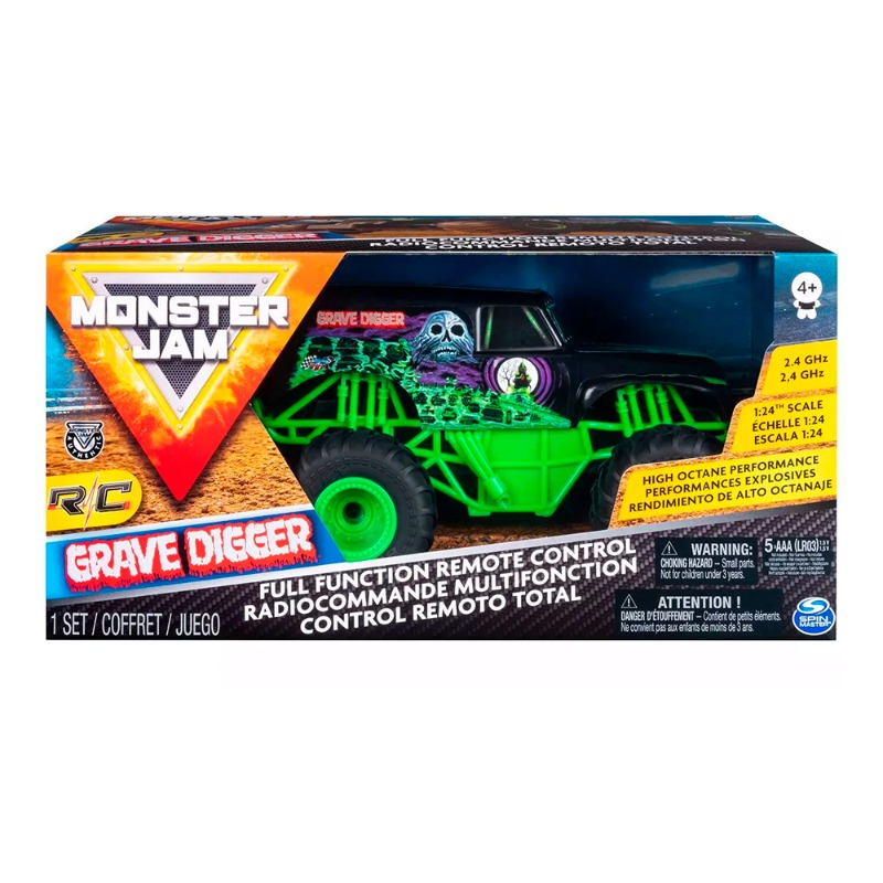 مونستر جام - شاحنة حفارة الطرق التحكم عن بعد مقاس 1: 24