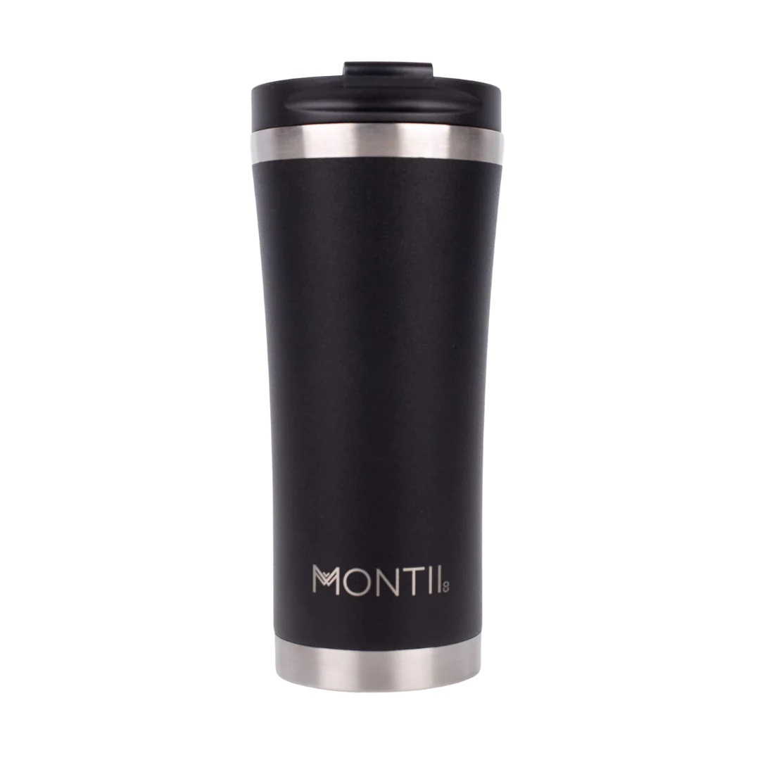 مونتيكو - كوب ميجا حافظ للحرارة لون أسود 475 مل
