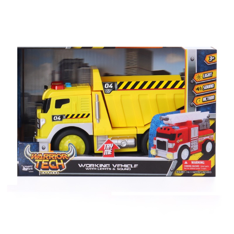 موتور راش - مركبة سيتي مع أضواء وأصوات