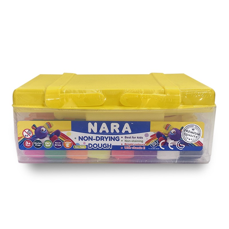 نارا - مجموعة صلصال نون درايينج 8 ألوان