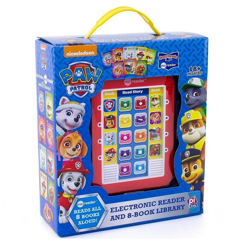 نيكلوديون - مجموعة قصص باو باترول مع قارئ الكتروني 8 كتب