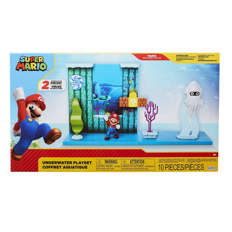 نينتندو - مجموعة لعب سوبر ماريو تحت الماء