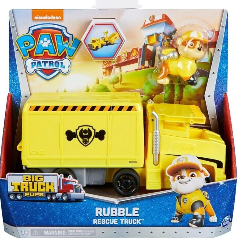 باو باترول - مجموعة لعب بيج تراك ريسكيو