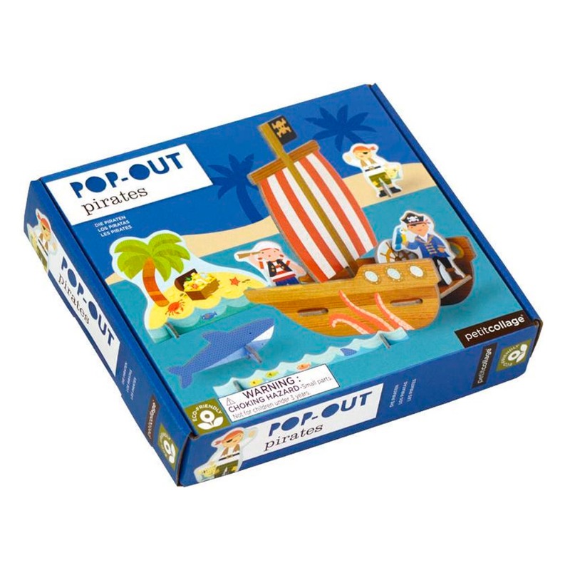 بتي كولاج بوب أوت - تركيب مجسمات القراصنة