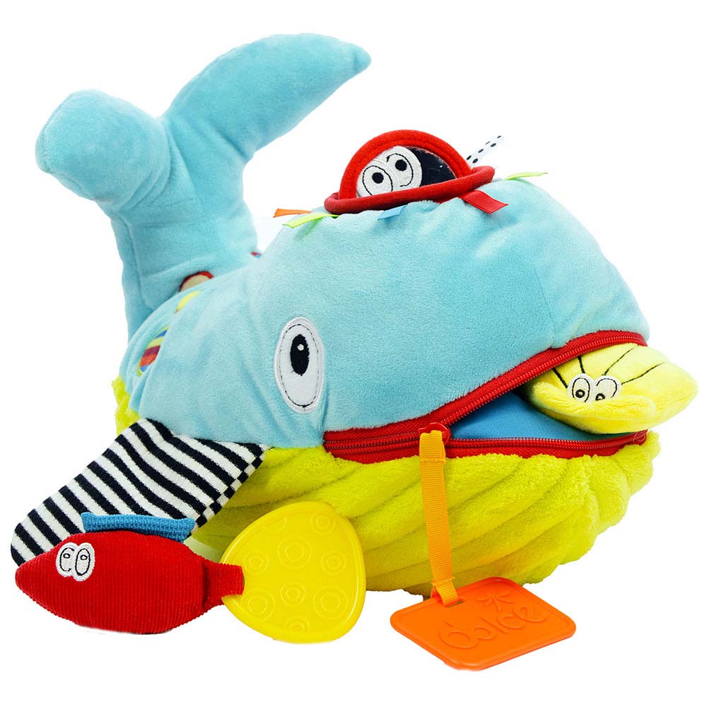 دولتشي - دمية التعلم واللعب على شكل حوت