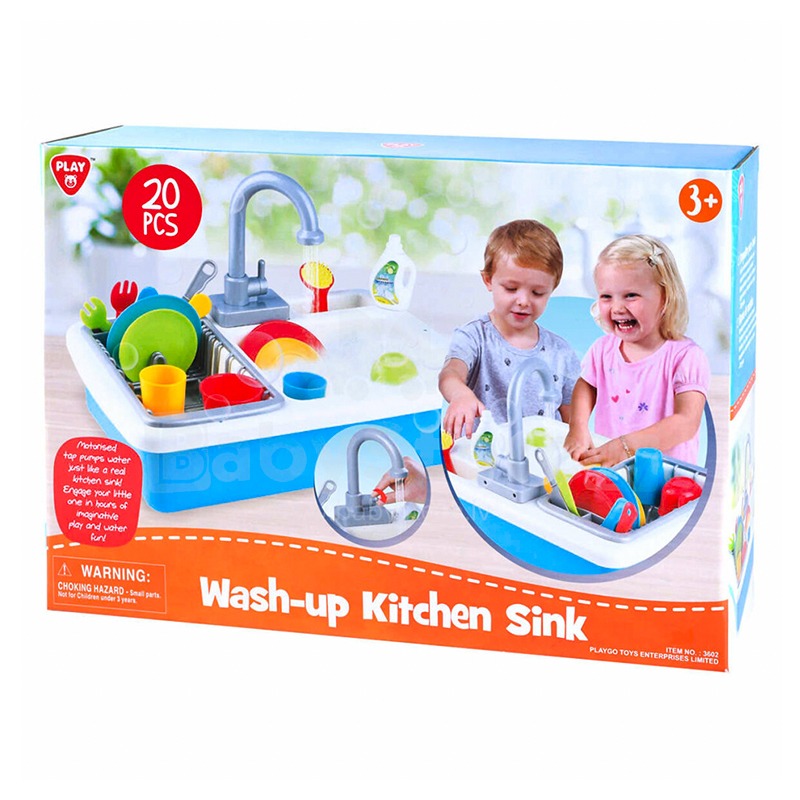 بلاي جو - مجموعة مغسلة المطبخ