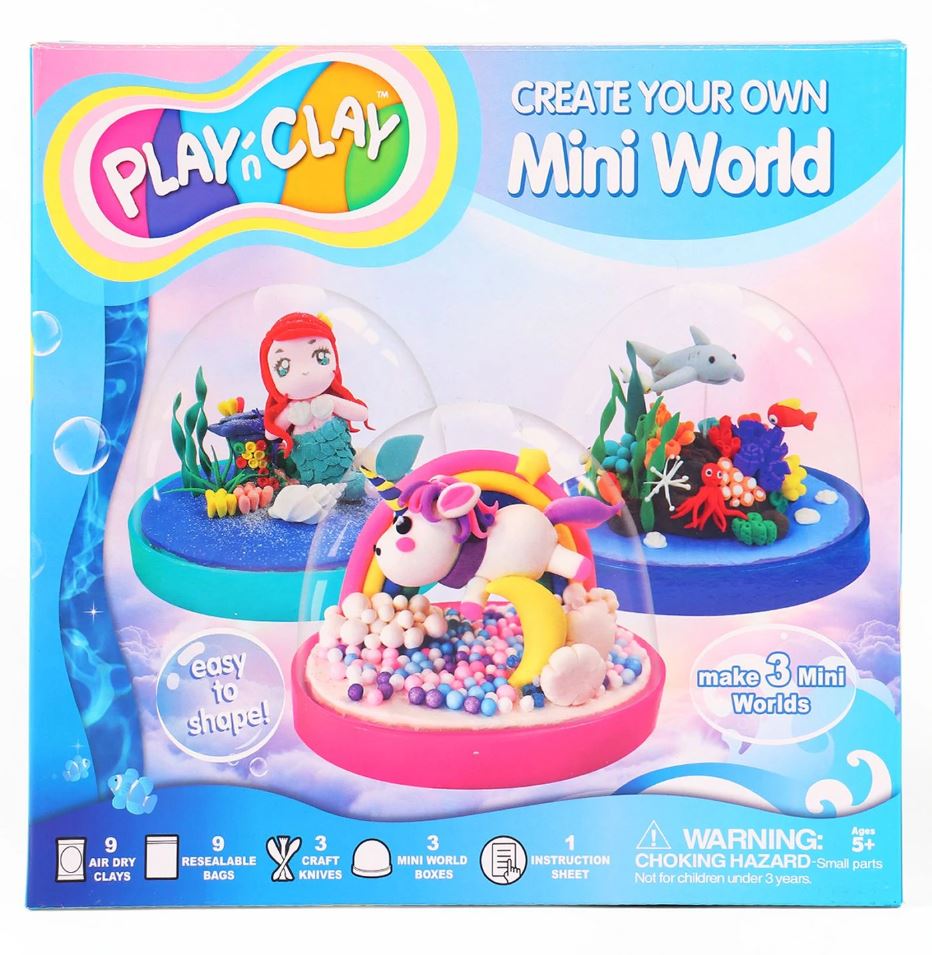 مجموعة تصميم وتشكيل عالم البحار بالصلصال