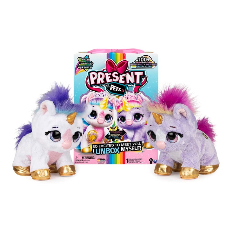 بريزنت بيتس - دمية اليونيكورن التفاعلي