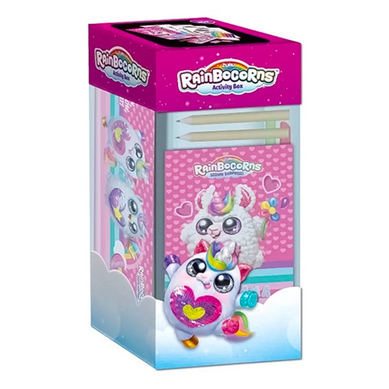رينبوكورن - مجموعة تلوين رينبوكورن مع مقلمة معدنية