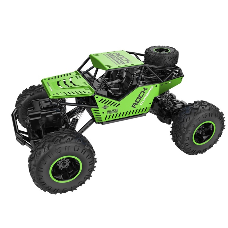 شاحنة ألوي سبيد روك كليمبينج بجهاز تحكم عن بعد لون أخضر