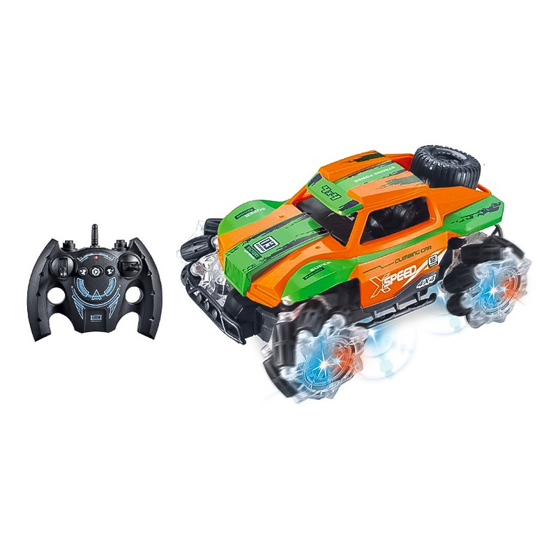 سيارة كليمبينج مع ضوء بجهاز تحكم عن بعد مع ضوء