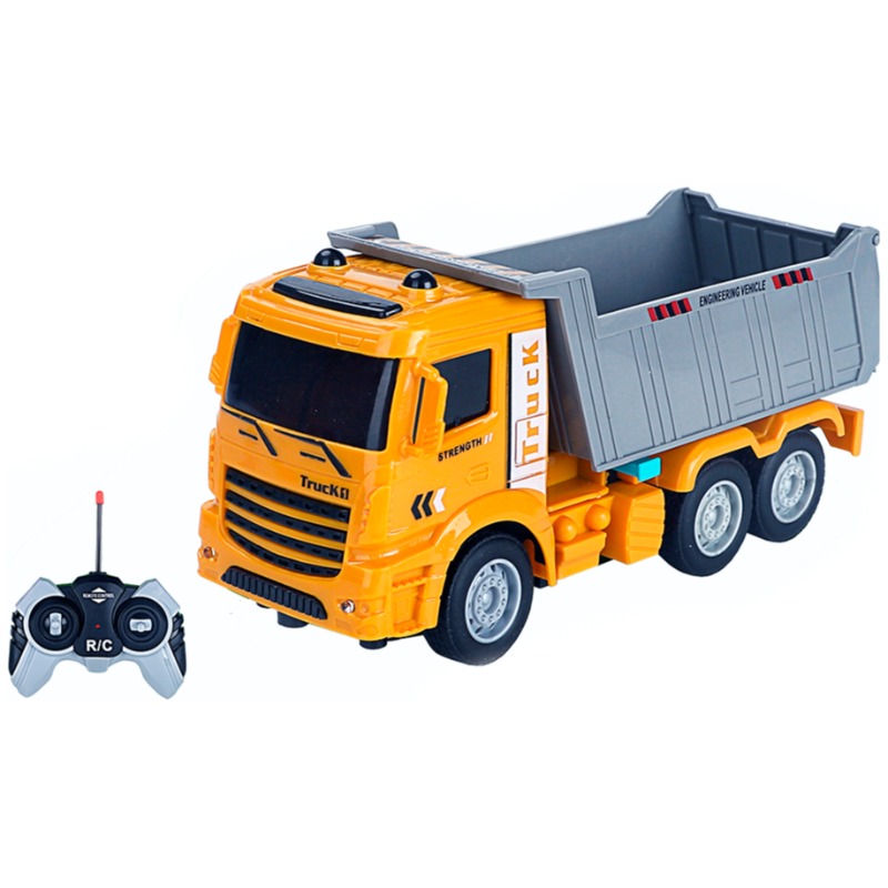 شاحنة البناء تيبر تراك بجهاز تحكم عن بعد