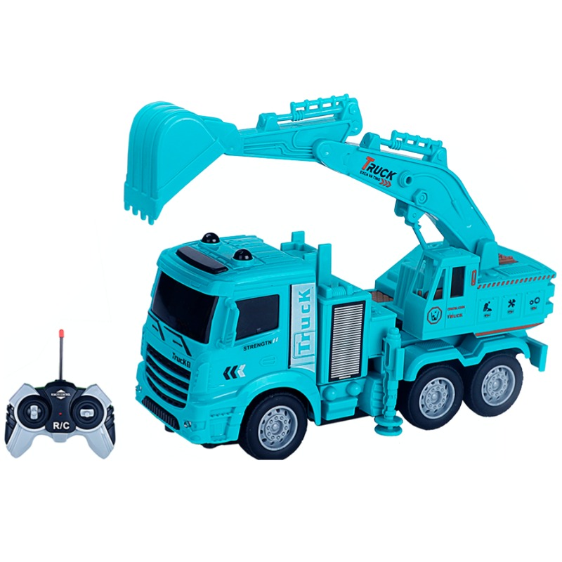 شاحنة الحفر إكسكافاتور تراك بجهاز تحكم عن بعد