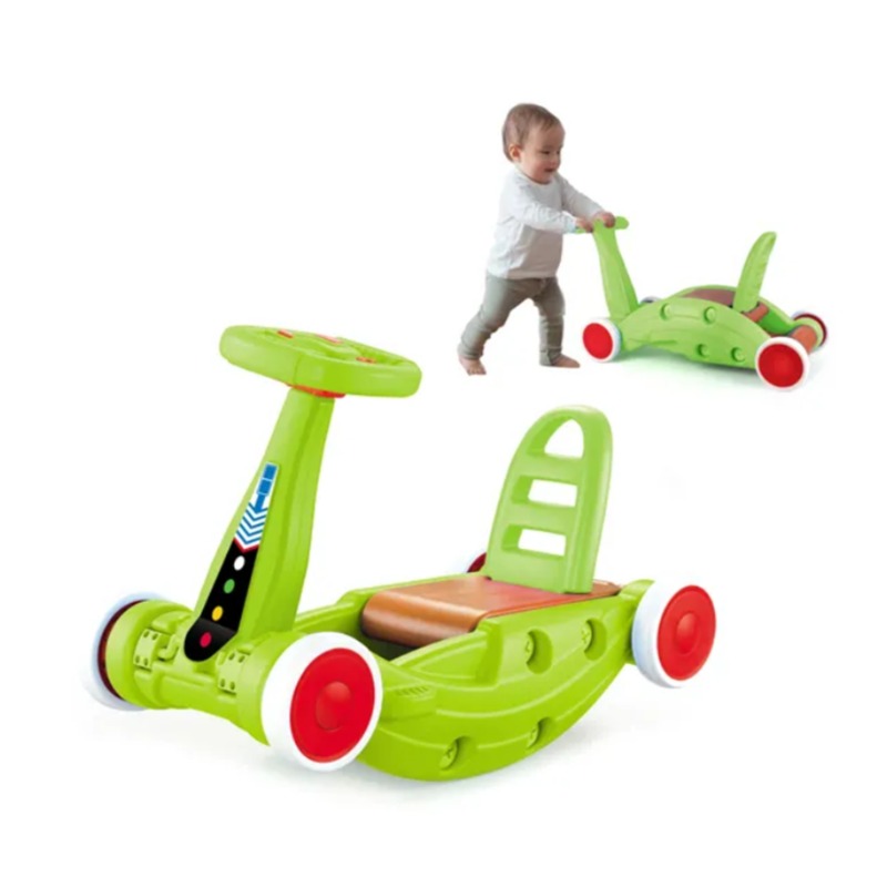 لعبة ركوب حصان هزاز مع دراجة توازن و مشاية للأطفال 3 في 1