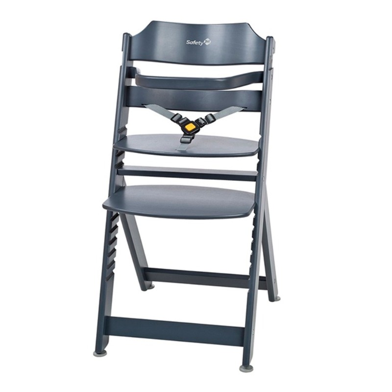 سيفتي فرست - كرسي الطعام للأطفال باللون الرمادي