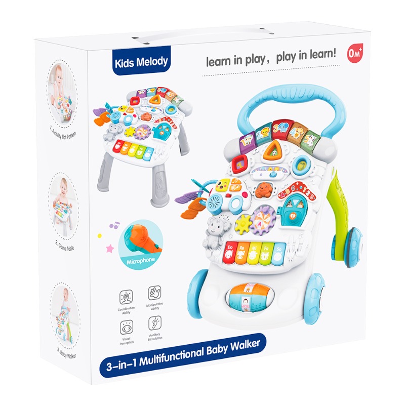 سانجاو - مشاية أطفال متعددة الوظائف 3 في 1