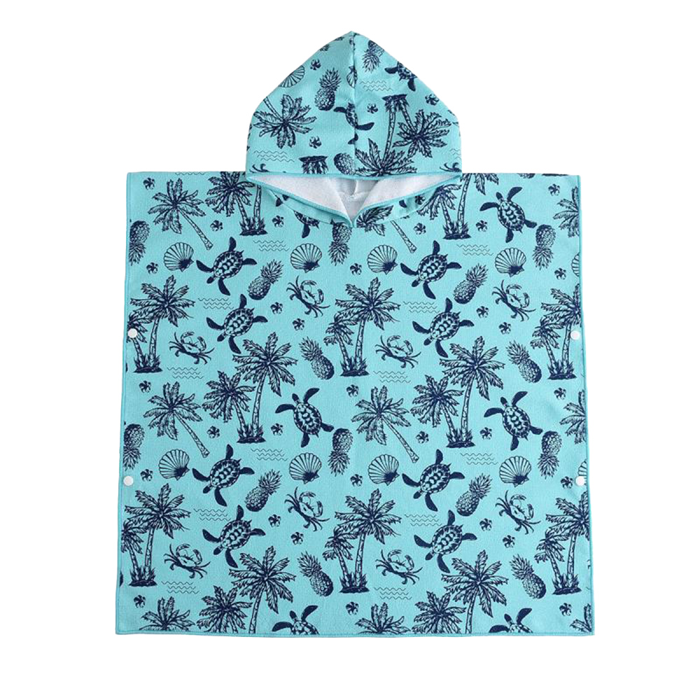 سيشل - رداء منشفة شاطئ سلحفاة