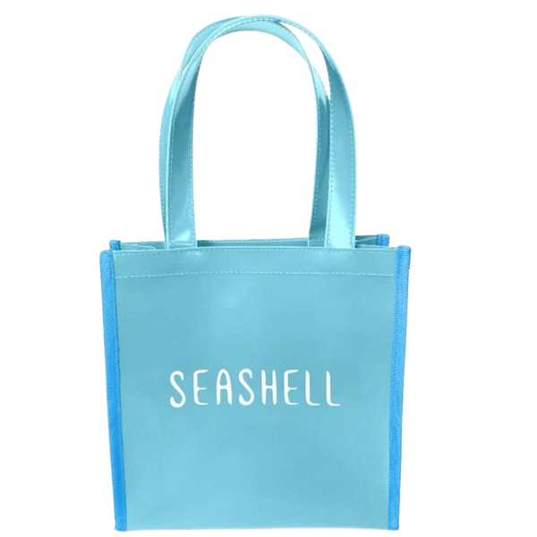 سيشل - حقيبة الشاطئ حجم صغير لون أزرق