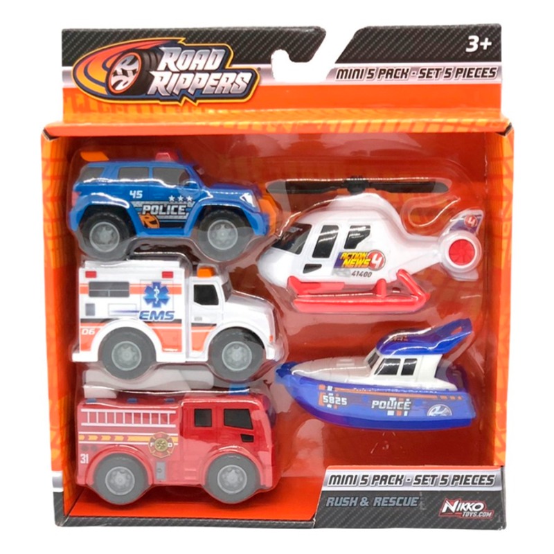 مجموعة من 5 سيارات ميني