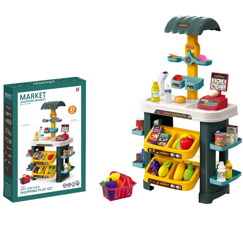 مجموعة السوبر ماركت - لون أخضر