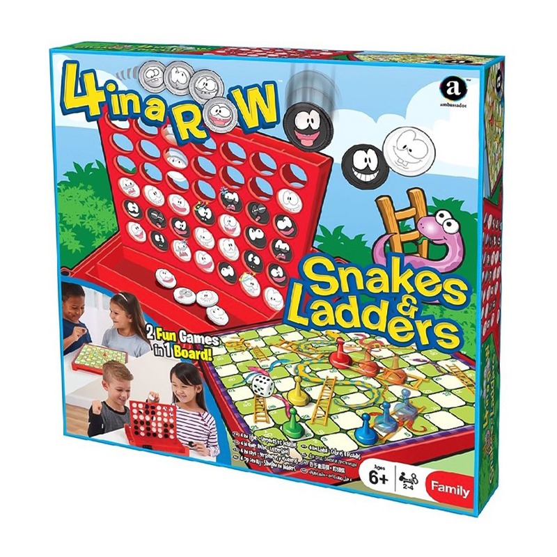 لعبة السلم والثعبان وكونكت فور