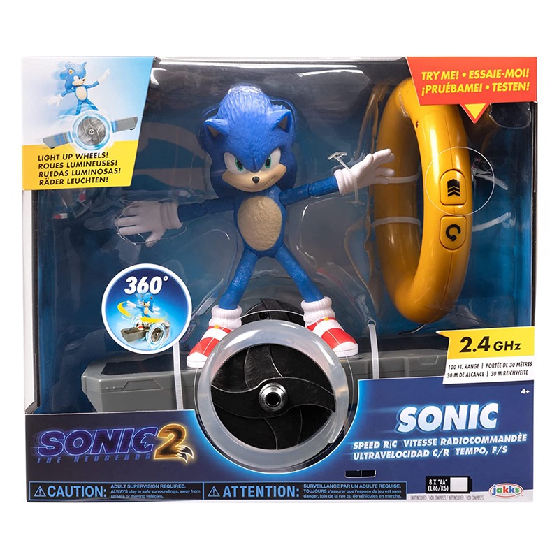 سونيك ذا هيدج هوج - شخصية سونيك مع مركبة بجهاز تحكم عن بعد