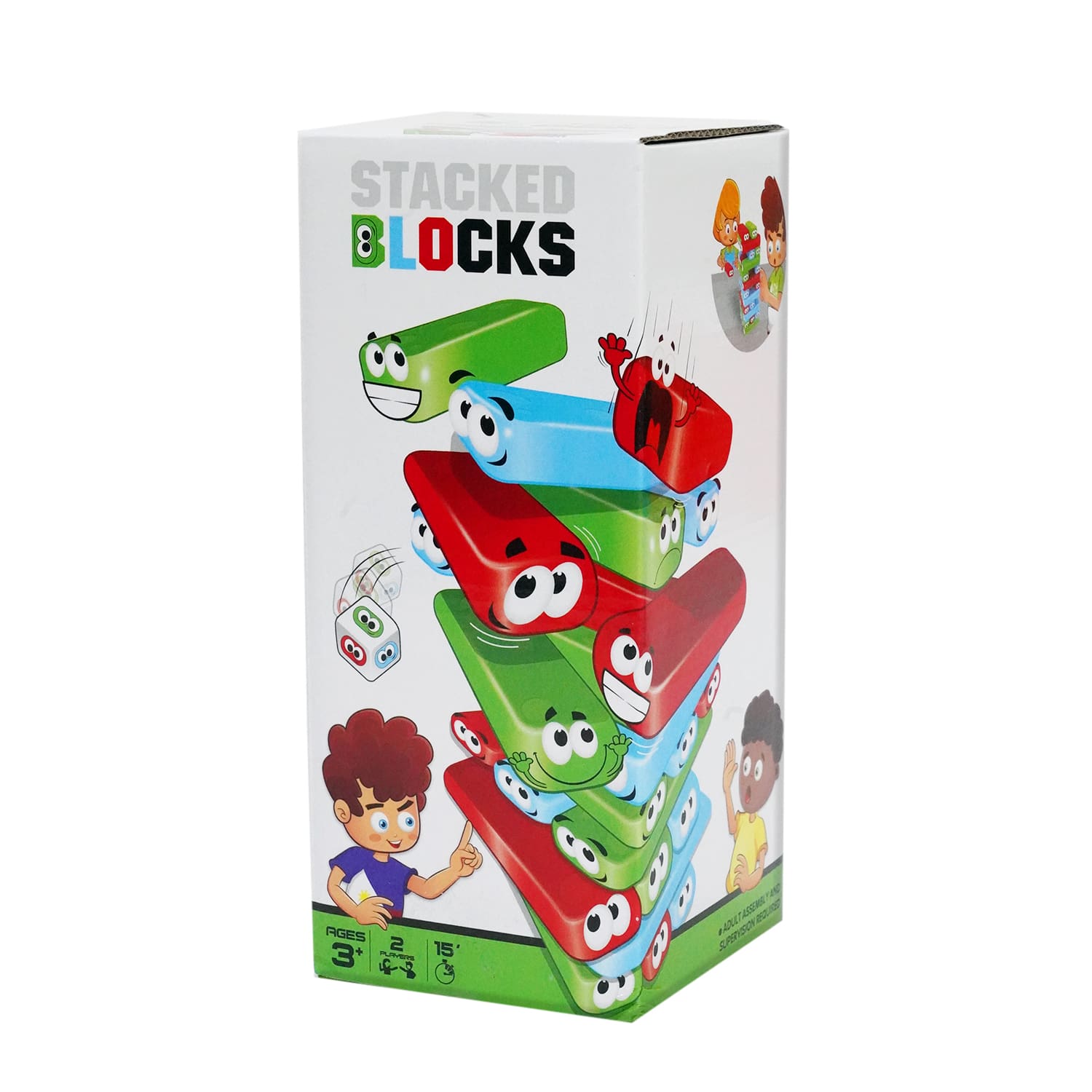 لعبة تراص الكتل الملونة