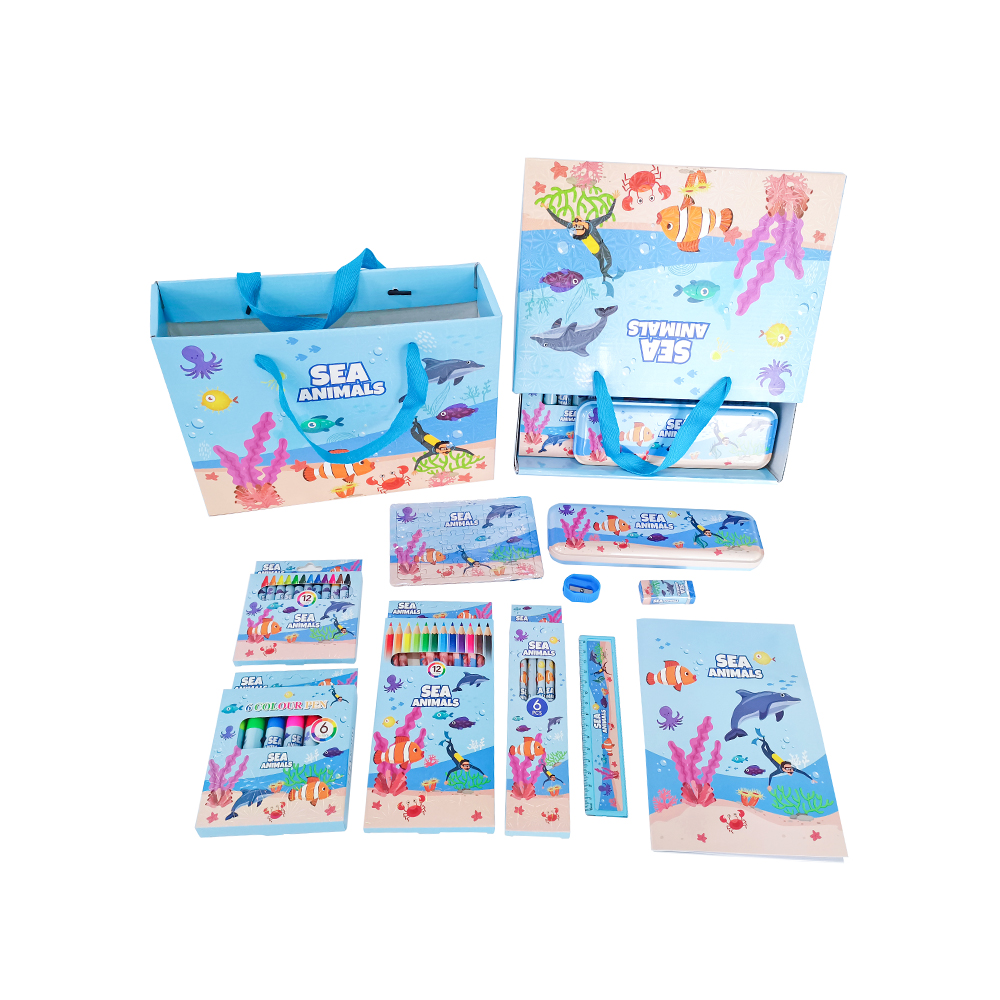 مجموعة التلوين - عالم الكائنات البحرية