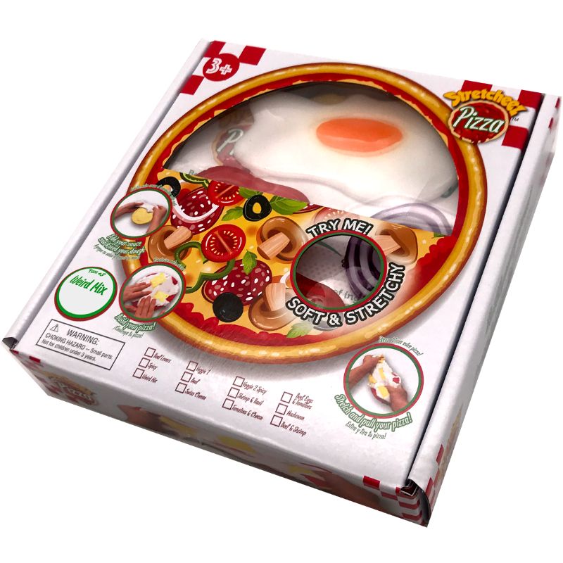 ستريتشيز - لعبة البيتزا 12 قطعة - أشكال متعددة