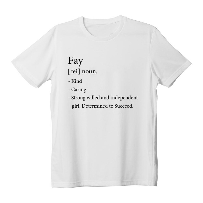 سترونج - تي شيرت ديكشنري لون أبيض