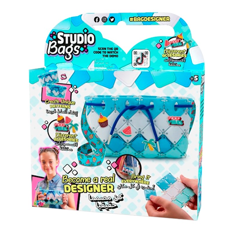 أستوديو باجز - حقيبة حجم وسط للهاتف