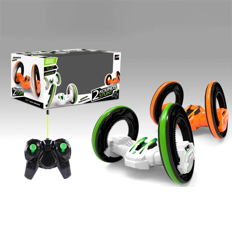 سيارة الحركات البهلوانية مع جهاز تحكم عن بعد للاطفال