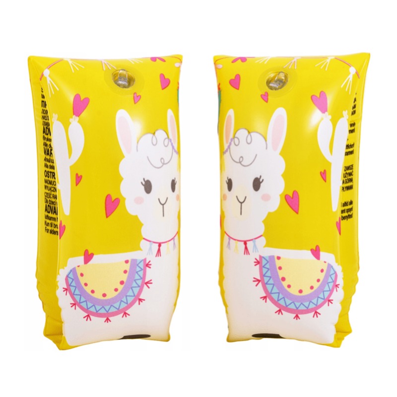 صن كلوب - عوامات الذراعين بتصميم ألباكا - أصفر