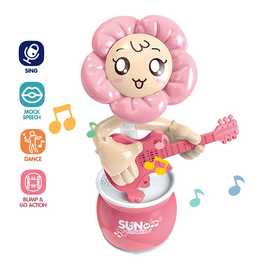 Sunflower Sing And Dance - Pink