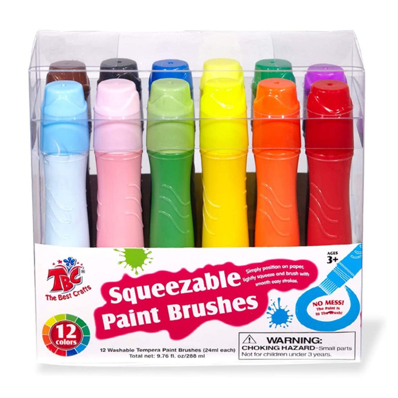 مجموعة ألوان تيمبرا سكويزيبل القابلة للغسل